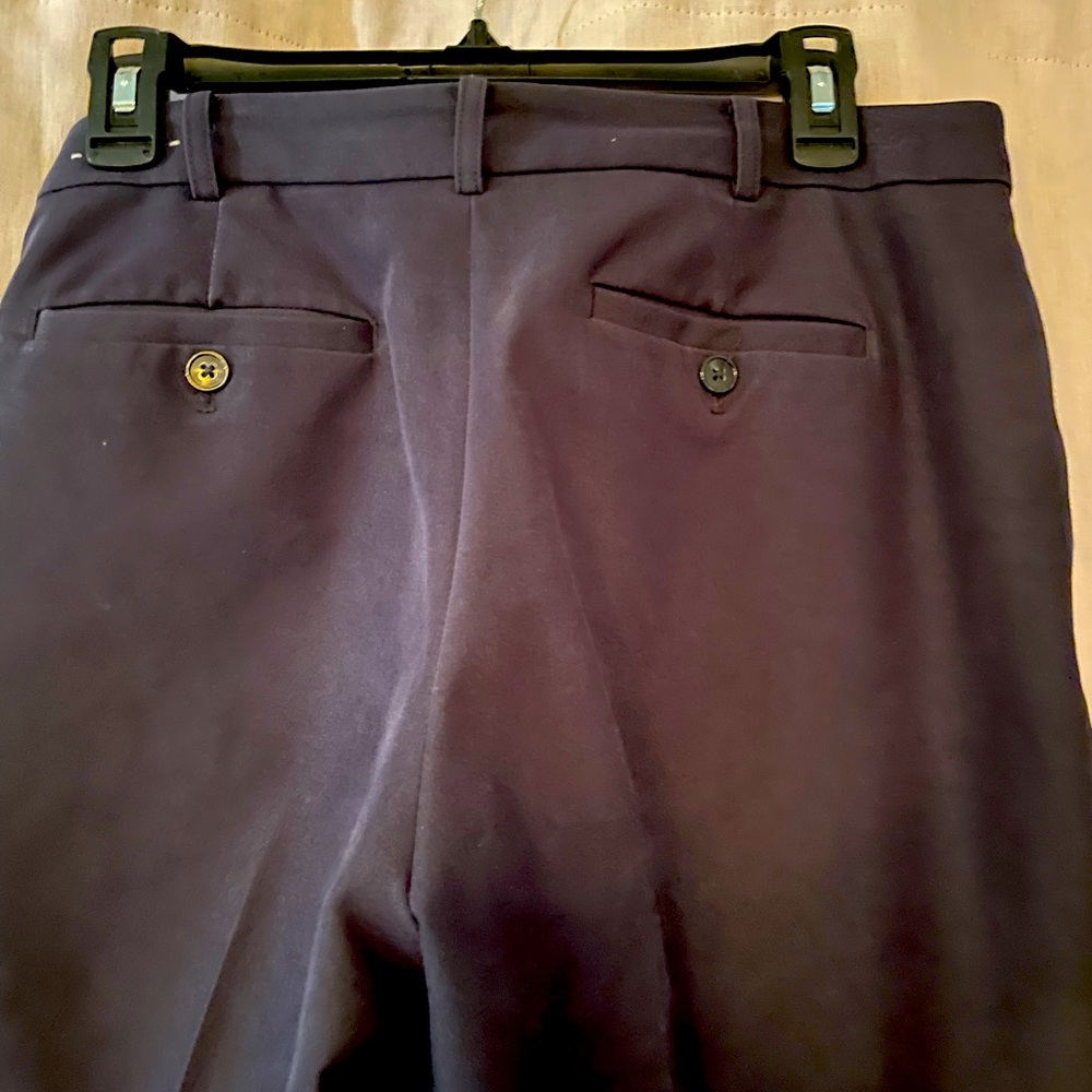 Navy blue slacks